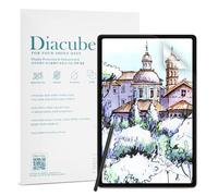 DIACUBE Paperfeel Lot de 2 films protecteurs d'écran pour Samsung Galaxy Tab S7 FE / Tab S9 FE Plus 12,4", film PET mat anti-reflet pour dessiner et écrire comme sur du papier, haute sensibilité