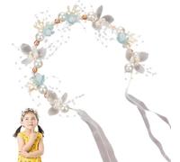 Diadème de fille de, couronne de fille de Coiffe de perles élégantes | Bandeau multifonctionnel réglable pour filles ies, accessoire de cheveux Portable pour un , pho