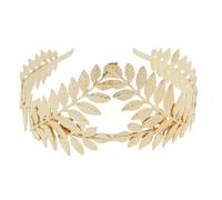 Diadème de laurier à feuilles dorées, couvre-chef dos feuille grecque, diadème mariage en perles, bandeau, couronne cheveux, accessoires mariée(Color-5)