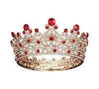 Diadème de mariage luxueux avec strass - Confortable - Pour cérémonie, réception, photographie, mariage, One Size, Comme décrit, Comme décrit.