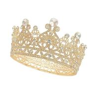 Diadème de mariage luxueux en strass confortable pour cérémonie, réception, photographie, couronnes de fête avec strass, One Size, Comme décrit, Comme décrit.