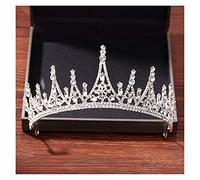 Diadème de mariée en cristal Accessoires de cheveux de mariage Couronne Diadèmes et couronnes de mariée dorés Bijoux de cheveux Diadème de mariage en or