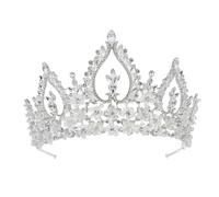 Diadème de mariée pour femme avec perles et strass - Accessoires pour cheveux - C5