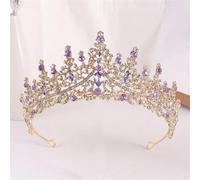 Diadème De Mariée Princesse En Cristal Pour Femme, Couronnes Élégantes, Diadème En Strass, Accessoires De Coiffure Pour Robe De Mariée