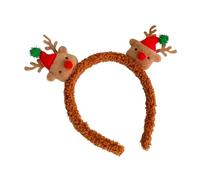 Diadème de Noël Bandeau Pelucheux Mignon