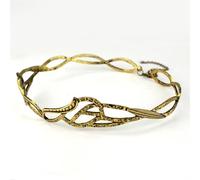 Diadème de princesse elfe, bijoux de tête for femmes, 1 pièce, coiffe de fée, bandeau, couronne de seigneur, couvre-chef de cosplay, réglable, unisexe, en alliage, cadeaux for cheveux, accessoire de c