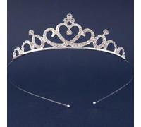 Diadème de princesse en alliage - Accessoire de cheveux pour princesse