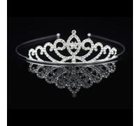 Diadème de princesse en alliage - Accessoire de cheveux pour princesse