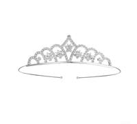 Diadème de princesse en alliage - Accessoire de cheveux pour princesse
