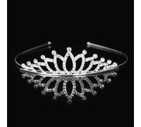 Diadème de princesse en alliage - Accessoire de cheveux pour princesse