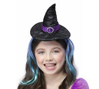 Diadème De Sorcière Pailleté Avec Accessoire De Costume Pour Cheveux