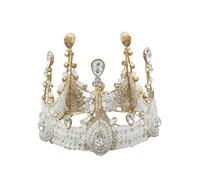 Diadème en cristal couronne pour femmes, couvre-chef, mariage, anniversaire, bal, reine, concours, accessoires pour cheveux