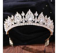 Diadème En Cristal Pour Femme, Couronne De Mariée, Accessoires De Coiffure Élégants Pour Mariage
