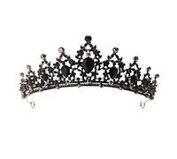 Diadème en strass, couronne de mariage de princesse vintage | Coiffe en strass cristal pour les mariages, les bals, les fêtes, le cosplay et les coiffures formelles inspirées des princes
