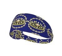 Diadème fantaisie à motifs, bandeau élastique pour yoga, convient pour la course, le fitness, le cyclisme et d'autres sports.