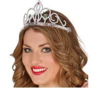 Diadème - Fiestas Guirca - Argenté - 8 x 10 cm - Mixte - Synthétique