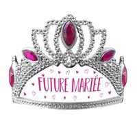 Diadème - Future Mariée - Accessoire de Fête - Taille Unique - 14 x 9 cm - Idéal pour EVJF