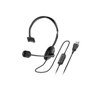 Diadème Genius Hs-100u Usb Monoaural Avec Microphone