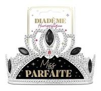 diadème humoristique strass miss parfaite - générique cd10312v06