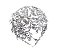 Diadèmes et couronnes de mariage en cristal Strass Diadème de danse Accessoires de cheveux de mariée, One Size, Bois d'agar, Pas de gemme