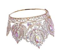 Diadèmes étincelants pour femmes avec peigne pour événements festifs et fêtes à thème, taille unique, Comme décrit, Comme décrit.