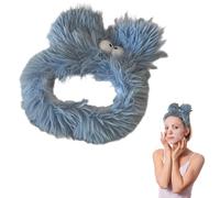 Diadèmes faciaux pour laver le visage | Bandeau de maquillage en peluche pour filles drôles - Bandeaux en peluche, accessoires pour cheveux, soins quotidiens, maquillage