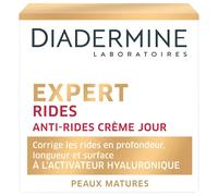 Diadermine - Crème Visage Jour - Expert Rides 3D - Soin de Jour Visage Haute Performance - Comble en profondeur les rides - Lisse et Redonne de l'Elasticité à la Peau - Contenant de 50 ml