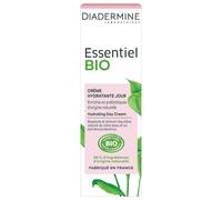 Diadermine - Essentiel Bio - Crème Visage Hydratante Jour - Enrichie en Prébiotiques d'Origine Naturelle - Certifiée Bio - 99% d'ingrédients d'origine naturelle - Contenant de 50 ml