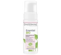 Diadermine - Essentiel Bio - Mousse Démaquillante Apaisante - Nettoyant Visage - Enrichie en Prébiotiques d'Origine Naturelle - 99% d'Ingrédients d'Origine Naturelle - Certifiée BIO - 150 ml