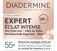Diadermine - Expert Crème Visage Eclat Intense Jour - Soin raviveur d'éclat jour - Peaux matures et exigeantes - Illumine, Renforce, Lisse, Energise - Soin du Visage - Soin Anti-Age - Pot de 50 ml