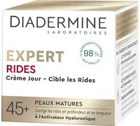 Diadermine - Crème Visage Jour - Expert Rides 3D - Soin de Jour Visage Haute Performance - Comble en profondeur les rides - Lisse et Redonne de l'Elasticité à la Peau - Contenant de 50 ml