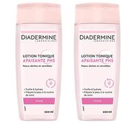 Diadermine - Lotion Tonique Apaisante PH5 - Peaux Sèches et Sensibles - Tonifie et Hydrate - Prépare la Peau à la Routine - 84% d'Ingrédients d'Origine Naturelle - 200 ml - Lot de 2