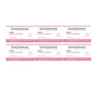 Diadermine - Savon Visage et Corps Surgras - Enrichi en Protéine de soie et Extrait de Calendula - Nettoie la Peau sans la déssécher - Peaux Sèches - Savon de 100g - Lot de 6