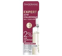 Diadermine - Sérum Rides Expert - Actif Hyaluronique - Booster d’Eclat - Repulpe et Lisse - Atténue les Taches - Soin du Visage - Peaux Matures et Sèches - Flacon de 30 ML