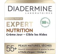 DIADERMINE - Soin Jour Anti-Âge Nourrissant, Hydratation Intense et Peau Raffermie (Pot 50 ml) - Le Lot De 2