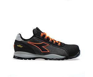 Diadora 701.17352800000003 Homme Chaussure de Piste d'athlétisme, Asphalt/Orange Fluo, 36 EU