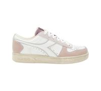 Diadora - Baskets Basique Gris en Cuir - Femme - Chaussures - Gris - Taille: 36 EU