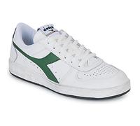 Diadora Mixte Magic Basket Low Icona Chaussure de Piste d'athltisme, Feuille Blanche, 42 EU