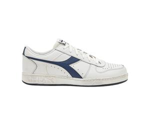 Diadora - Baskets Basses Vintage en Cuir - Homme - Chaussures - Blanc - Taille: 41 EU