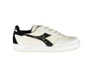 Diadora - Baskets blanches sportives avec détails contrastés - Femme - Chaussures - Blanc - Taille: 35 1/2 EU