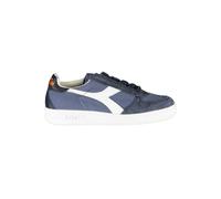 Diadora - Baskets Élégantes à Contraste Bleu - Femme - Chaussures - Bleu - Taille: 37 EU