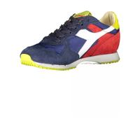 Diadora - Baskets en Nylon et Daim Bleu pour Femmes - Femme - Chaussures - Multicolore - Taille: 36 1/2 EU