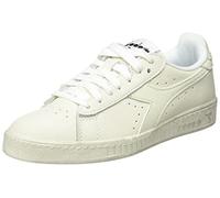 Diadora - Baskets Game L Low Waxed pour Homme et Femme, Blanc 01, 44.5 EU