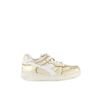 Diadora - Baskets Métallique en Or - Femme - Chaussures - Jaune - Taille: 39 EU