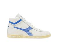 Diadora - Baskets Montante Rétro en Cuir - Femme - Chaussures - Blanc - Taille: 37 EU