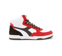 Diadora - Baskets Montantes Blanc/Rouge/Noir - Homme - Chaussures - Multicolore - Taille: 42 EU