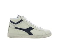Diadora - Baskets Montantes Bleues Cirées - Homme - Chaussures - Blanc - Taille: 44 1/2 EU