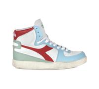 Diadora - Baskets montantes en cuir - Femme - Chaussures - Multicolore - Taille: 36 EU