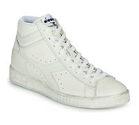 Basket à lacets Cuir Diadora Game L High Waxed - Blanc 37