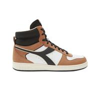 Diadora - Baskets Montantes Sportives en Daim Blanc - Homme - Chaussures - Multicolore - Taille: 45 EU